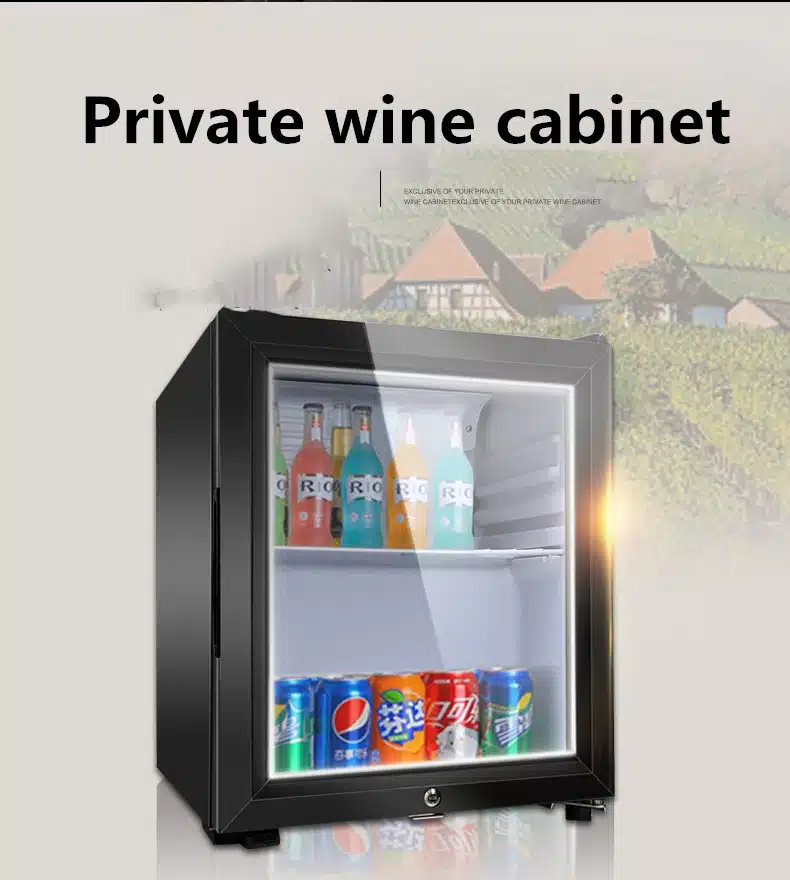 60L ice bar freezer fresh keeping cabinet constant temperature wine red wine family living room single door small refrigerator - 画像 (4)