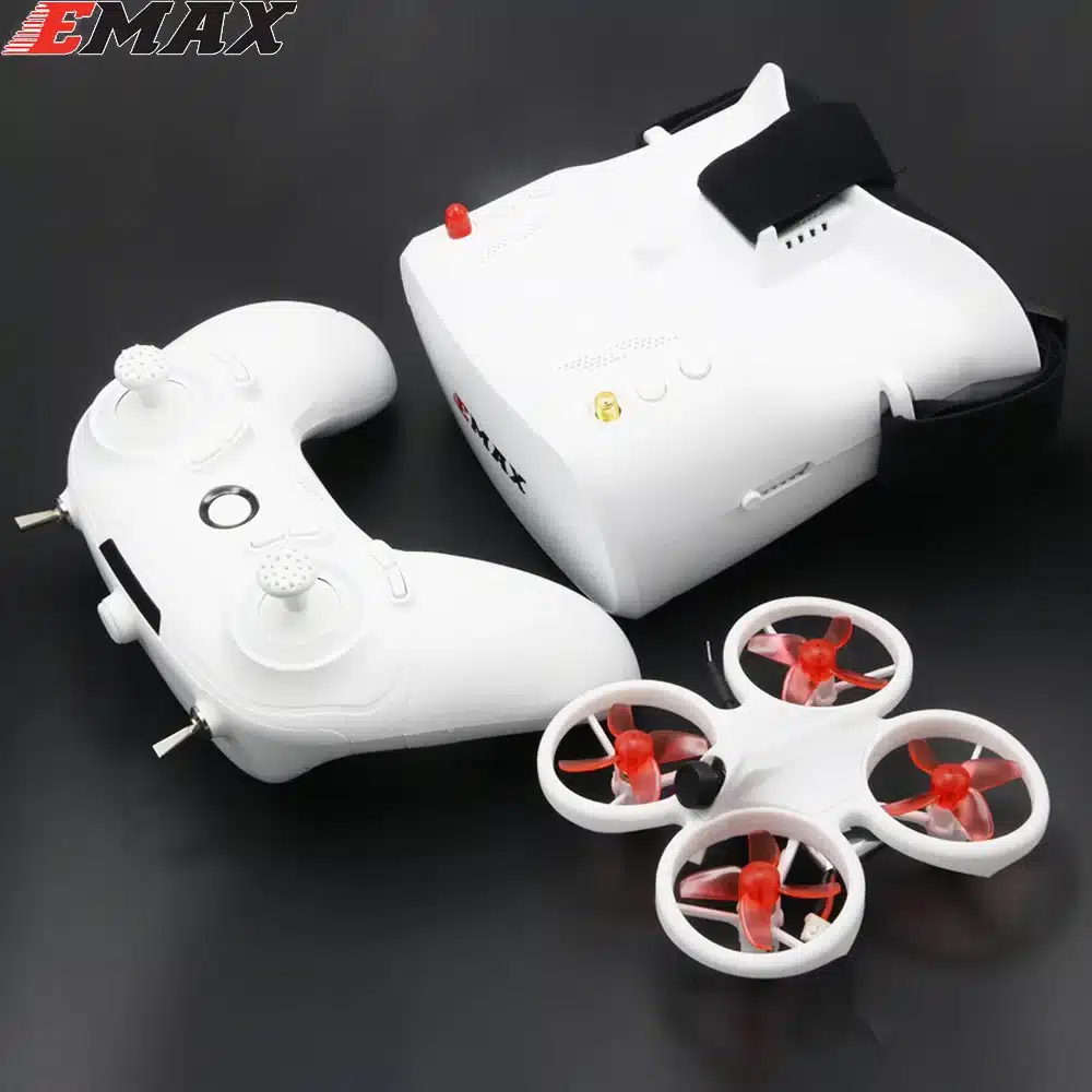 EMAX EZ Pilot 82MM Mini 5.8G Indoor FPV Racing Drone With Camera Goggle Glasses RC Drone 2~3S RTF Version for Beginner - 画像 (2)