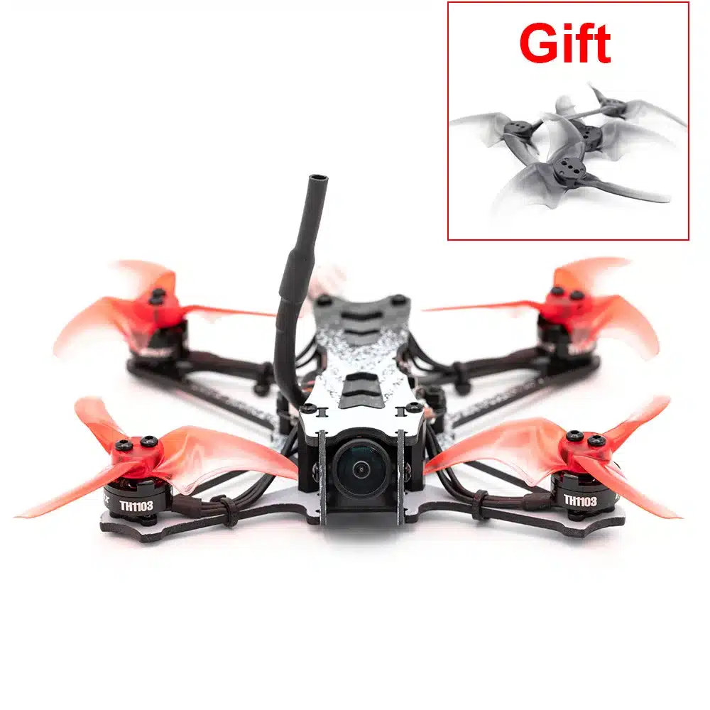 Emax Official Tinyhawk II 2 Freestyle FPV Racing Drone Kit RunCam Nano2 37CH 25/100/200mW VTX 2S-FrSky Quadcopter With Goggle - 画像 (8)