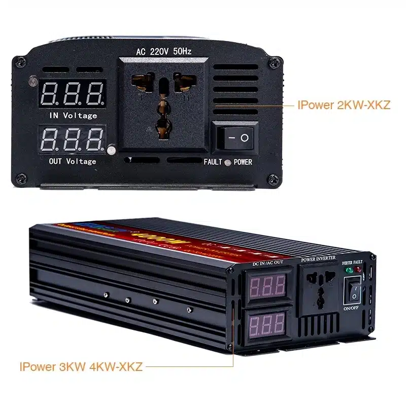 Car inverter 2000W 3000W 4000W 5000W 24V Dc To 220V AC Converter Power Car Micro Solar Inverter Pure Sine Wave Inverter 12V 220V - 画像 (5)