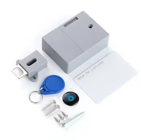 Cabinet Lock Smart Fingerprint Lock Biometric Drawer Lock 30 20 Fingerprints Rechargeable Keyless Electronic Lock - 画像 (5)