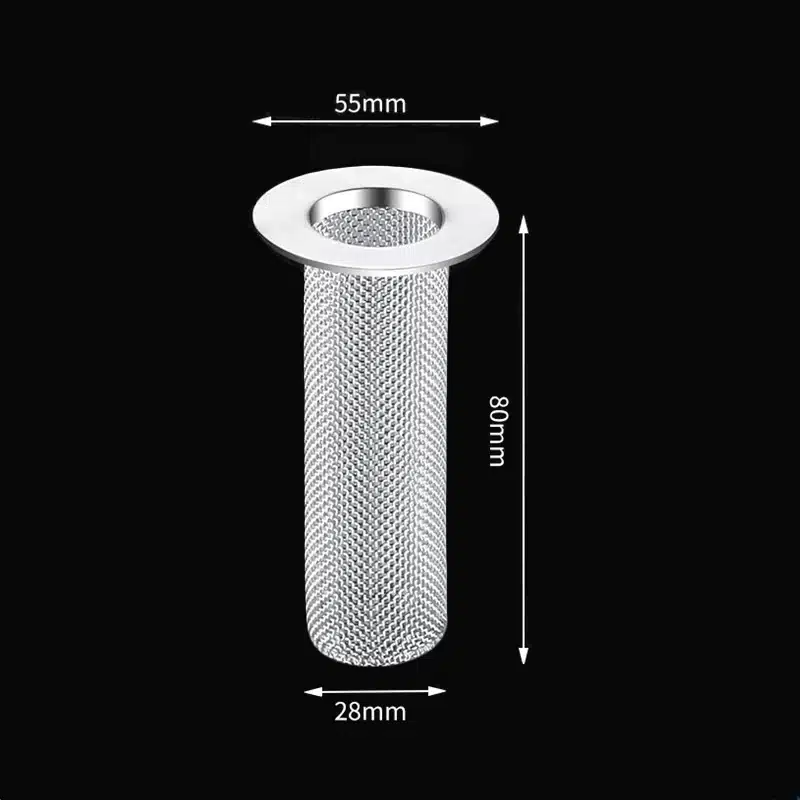 Stainless Steel Floor Drain Filter Mesh Sink Strainer Kitchen Bathroom Anti-clog Drains Bathtub Hair Catcher Shower Strainers - 画像 (8)