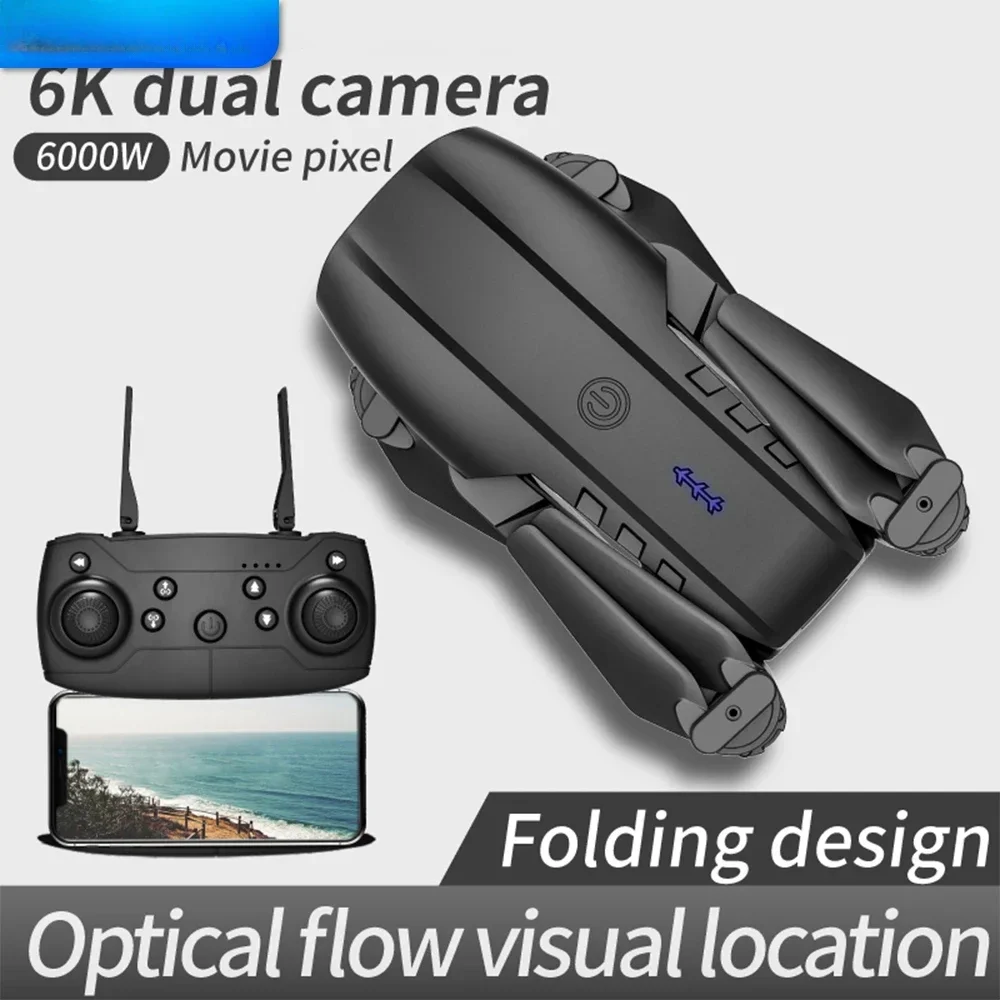 E99 Quadcopter Folding Drone Remote Control Handle Four Axis Aircraft HD Photography UAV Altitude Fixation - 画像 (4)