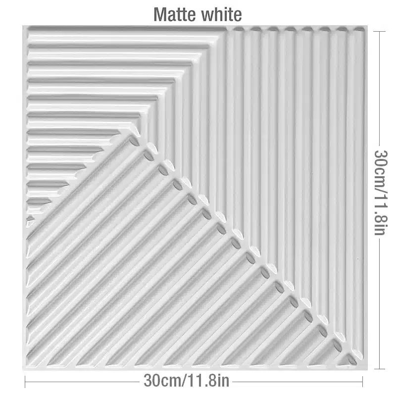 30x30cm 3D three-dimensional wall sticker decorative living room wallpaper mural waterproof 3d wall panel mold bathroom kitchen - 画像 (9)