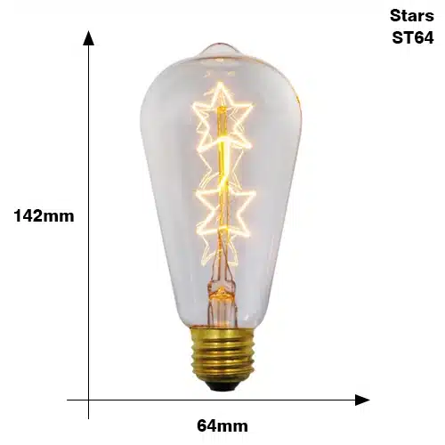 E27 Retro Edison Lamp Bulb AC 220V 40W ST64 G80 G95 G125 T225 Incandescent Lamp Dimmable Vintage Edison Light bulb - 画像 (23)