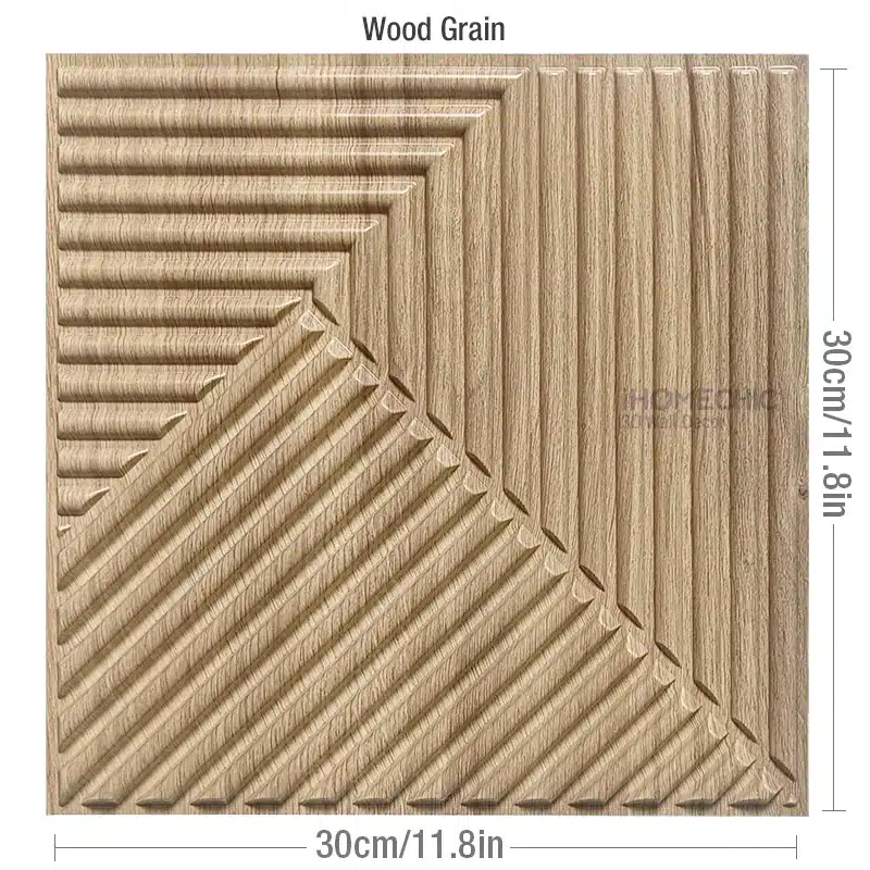 30x30cm wall renovation 3D Stereo Wall Panel Diamond Not self-adhesive tile 3D wall sticker living room Bathroom 3d wall paper - 画像 (29)