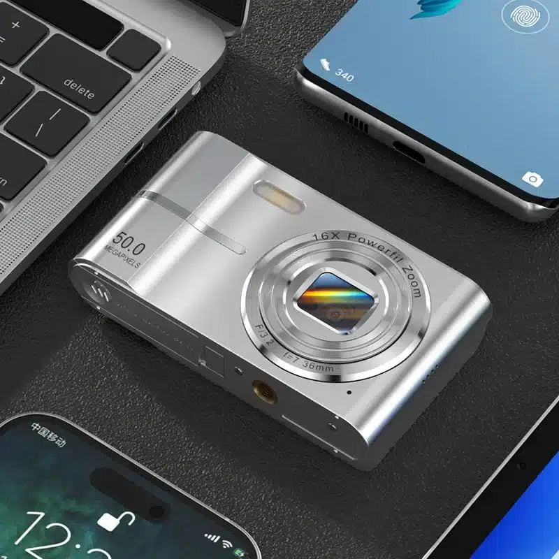 Xiaomi 4K Digital Camera 50MP 16X Student Camera Outdoor Anti-Shake Digital Video Camera Flash Video Recorder Small Video Camera - 画像 (14)