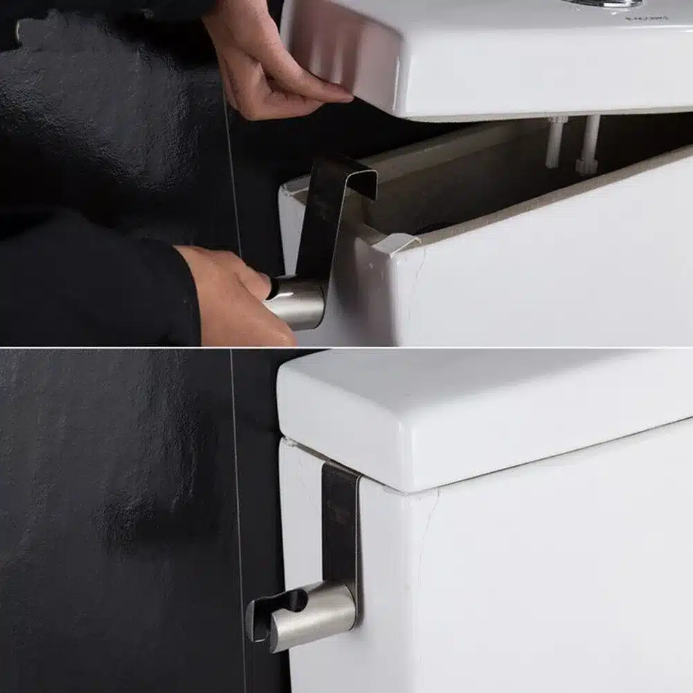 1pcs Stainless Steel Holder Hook Hanger Bidet Sprayer Holder Toilet Bathroom Attachment Hanging Bracket For Hand Shower - 画像 (3)