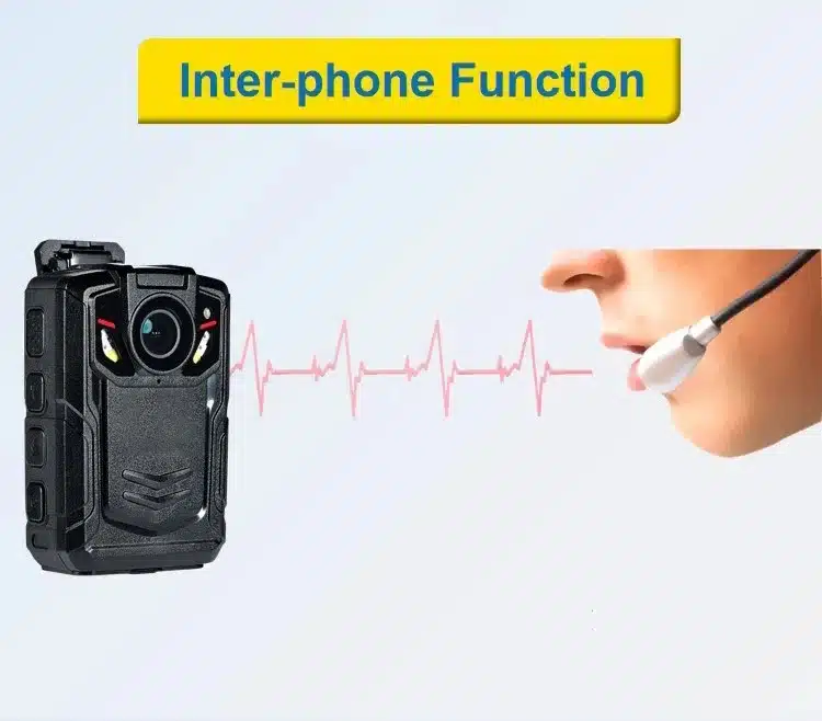 BC102 Body Cameras with 4G LTE with Live Viewing 4g lte live streaming and location better night vision Support 4G WIFI GPS - 画像 (4)