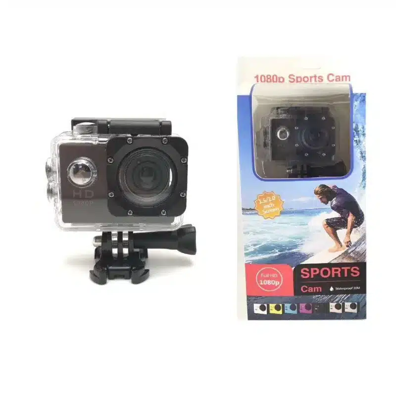 SJ4000 4K Waterproof Action Camera with EIS, HD Anti-Shake Outdoor Sports Camcorder for Diving Cycling Vlogging - 画像 (4)
