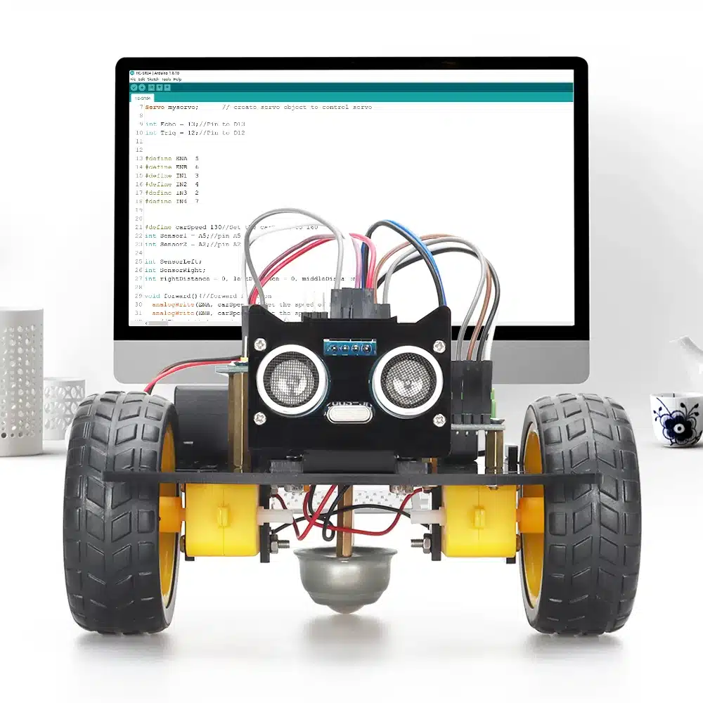 Smart Robot Kit for Arduino Programming Starter Learning Automation Robot Designer Educational Robotics Complete Kits with Codes - 画像 (4)