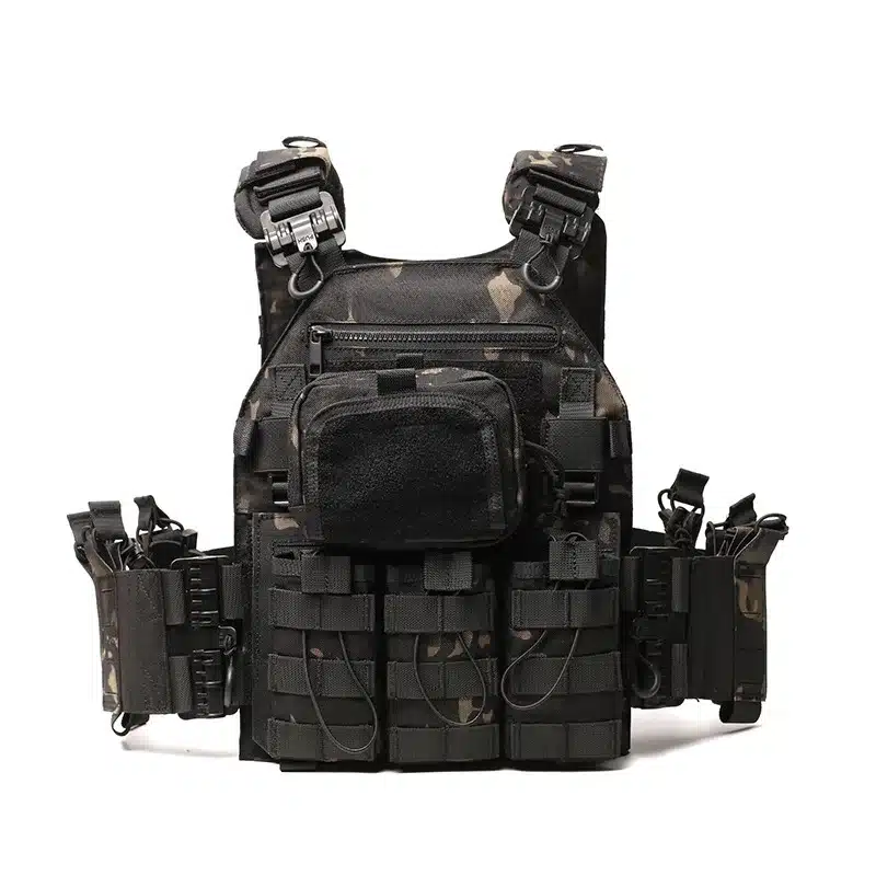 Spo Tactical Quick Release Modular Tactical Vest Personal Defense Laser Cutting Molle System Bulletproof Protection Body Armor - 画像 (7)