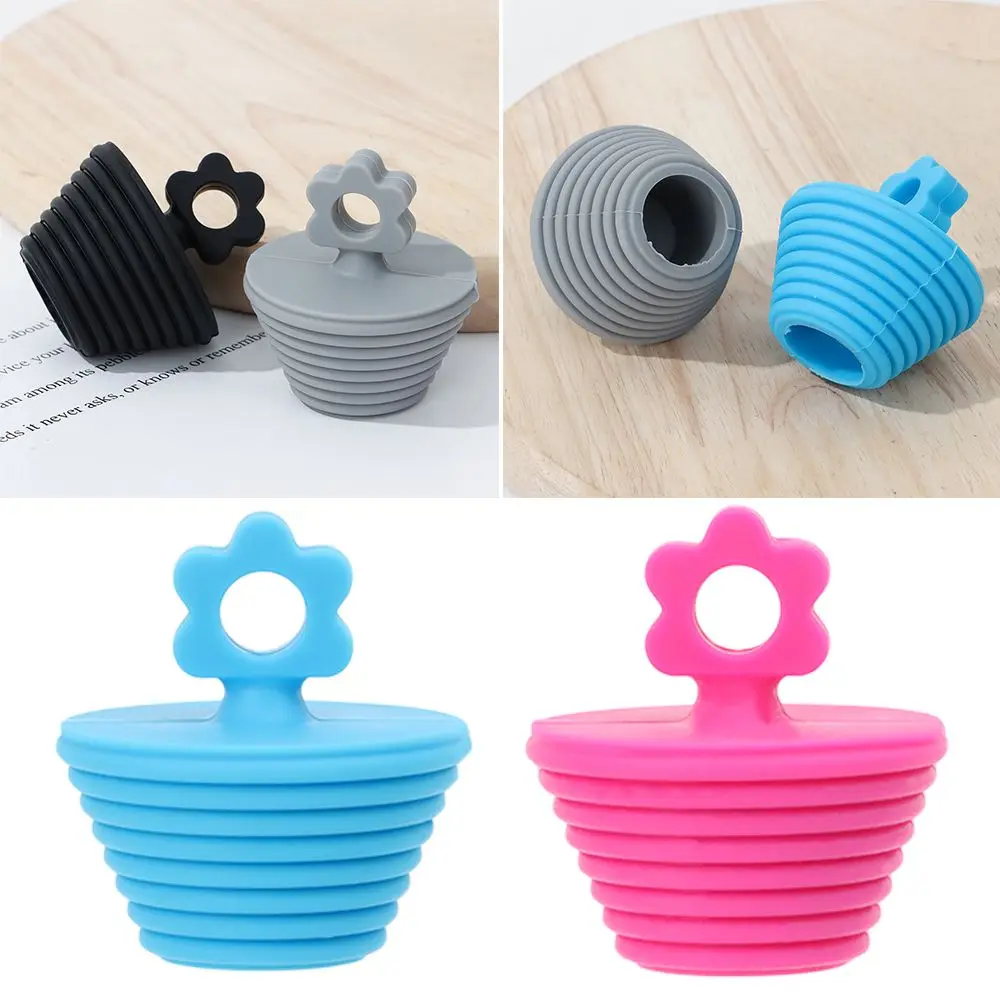 Silicone Drain Stopper Universal Bathtub Plug Shower Bath Tub Sink Drains Replacement Bathroom Accessories - 画像 (6)