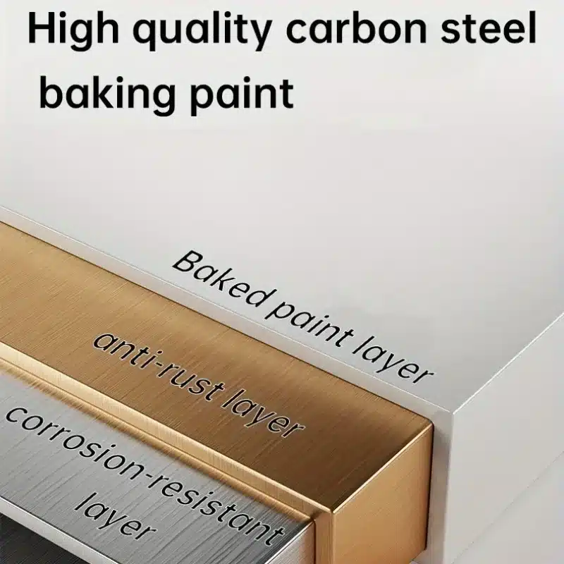 ZEXEF Pull Out Cabinet Organizer Multifunctional Storage Rack Kitchen Accessories Storage Tray Spice Box Storage Rack - 画像 (6)