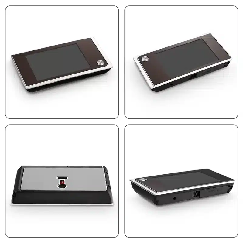 Awapow 3.5 Inch Doorbell Peephole Viewer Digital Door Camera 120° LCD 2 Million HD Pixels Cat Eye Door Bell Outdoor Monitor - 画像 (5)