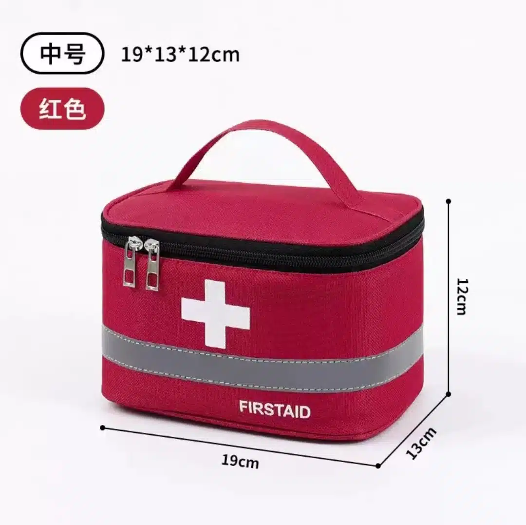 Portable First Aid Kit Medicine Storage Bag Outdoor Rescue Bag Household Children's Large Capacity Medical Kit Storage Organize - 画像 (11)