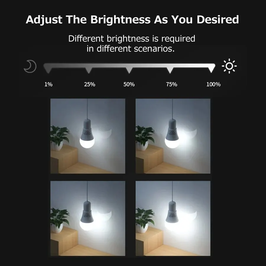 Tuya Bluetooth WiFi Smart Light Bulbs E27 LED Lamp RGB Smart Bulb 15W Smart Life APP Voice Control With Alexa Alice Google Home - 画像 (3)