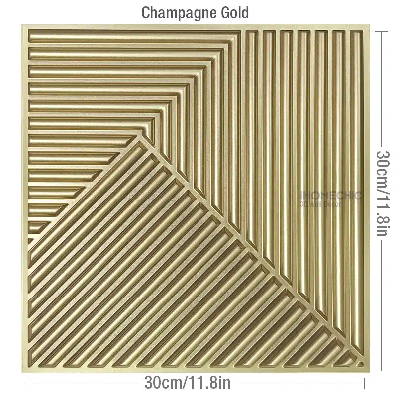 30x30cm wall renovation 3D Stereo Wall Panel Diamond Not self-adhesive tile 3D wall sticker living room Bathroom 3d wall paper - 画像 (31)