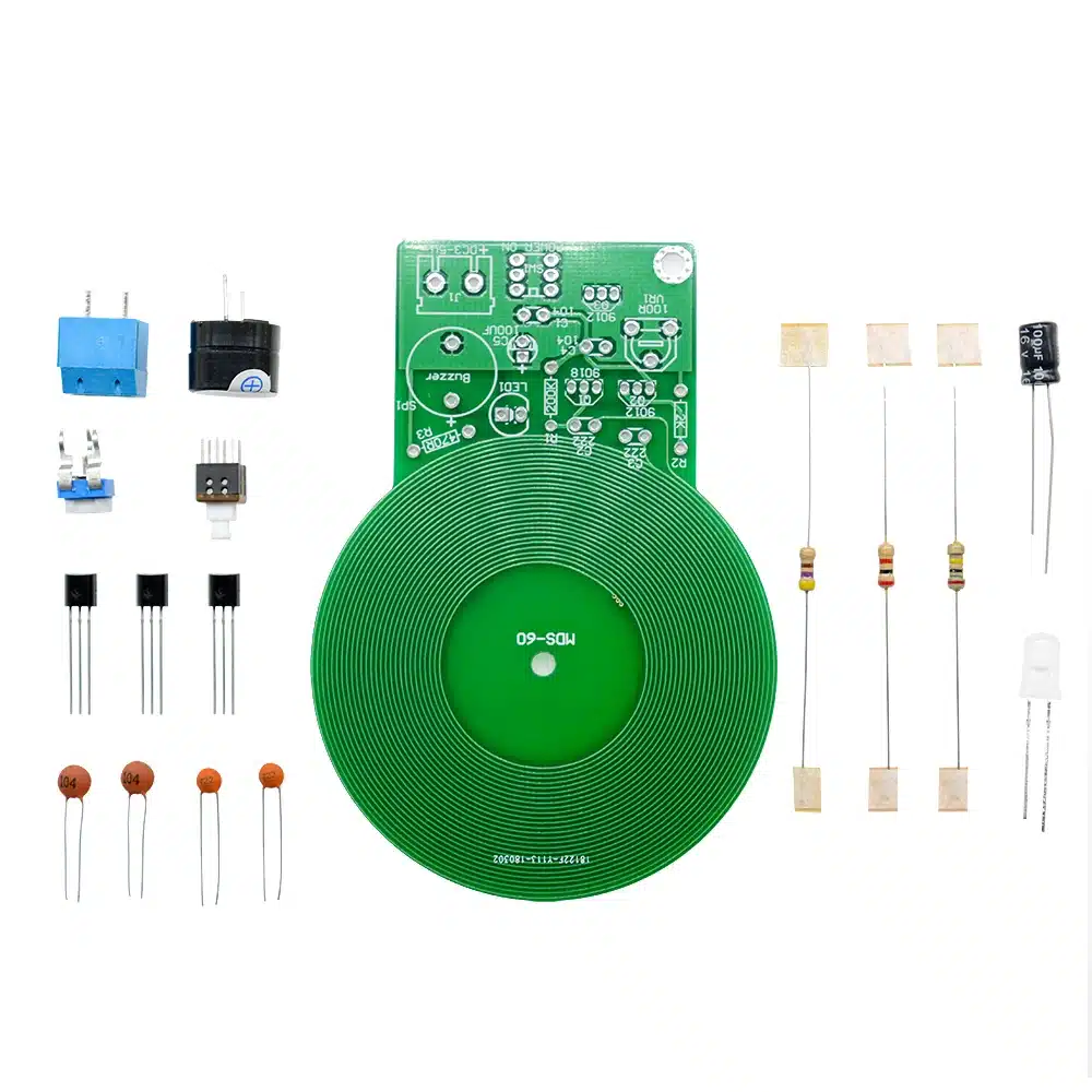 Metal Detector Kit Electronic Soldering Practice Kit Non-Contact Sensor Board Module Electronic Part Metal Detector DIY DC 3V-5V - 画像 (2)