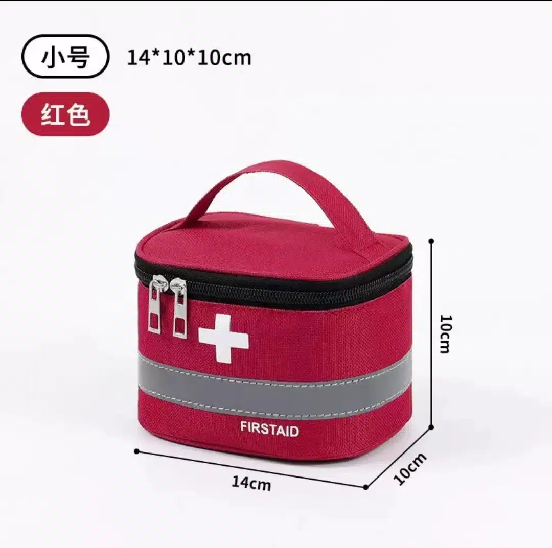 Portable First Aid Kit Medicine Storage Bag Outdoor Rescue Bag Household Children's Large Capacity Medical Kit Storage Organize - 画像 (10)
