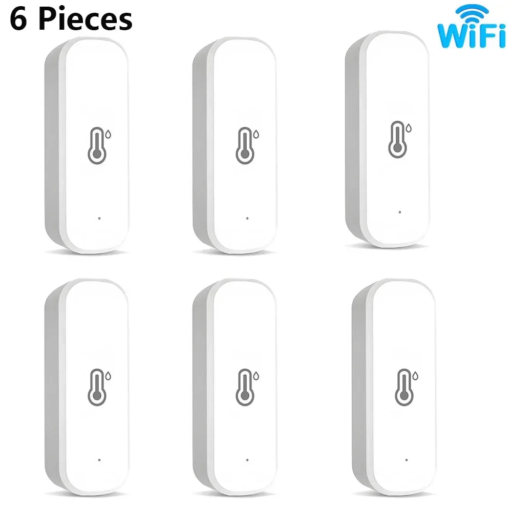 Tuya Smart WIFI Temperature Humidity Sensor APP Remote Monitor For Smart Home Smart Life Works With Alexa Google Assistant - 画像 (7)