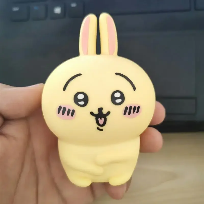Anime Chikawa Kawaii Bedroom Desktop Decoration Hachiware Usagi Cartoon Vinyl Doll Night Light Luminous Toy Surprise Girl Gifts - 画像 (6)