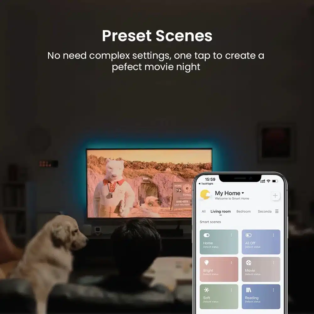 BroadLink FastCon SKE26/27 Smart Home Light RGB Smart Starter Kit with Alexa, Google Assistant - 画像 (3)