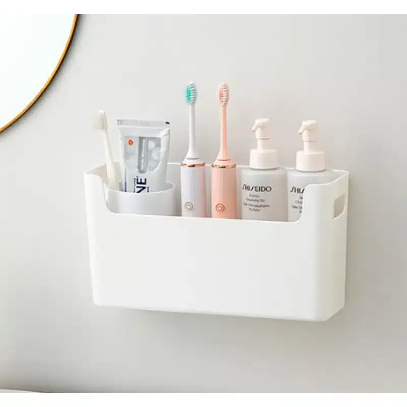 2Pcs Kitchen Cabinet Door Organizer-Adhesive Mount Inside Cabinet Door Storage,Shelf for Kitchen,Bathroom,Office,Garage - 画像 (5)