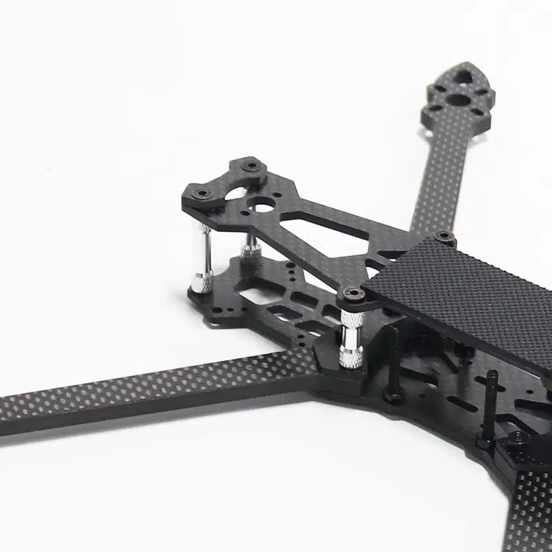 Happy MARK4 7-inch HD version cross rack drone FPV carbon fiber PV Racing Drone Quadcopter Freestyle - 画像 (4)