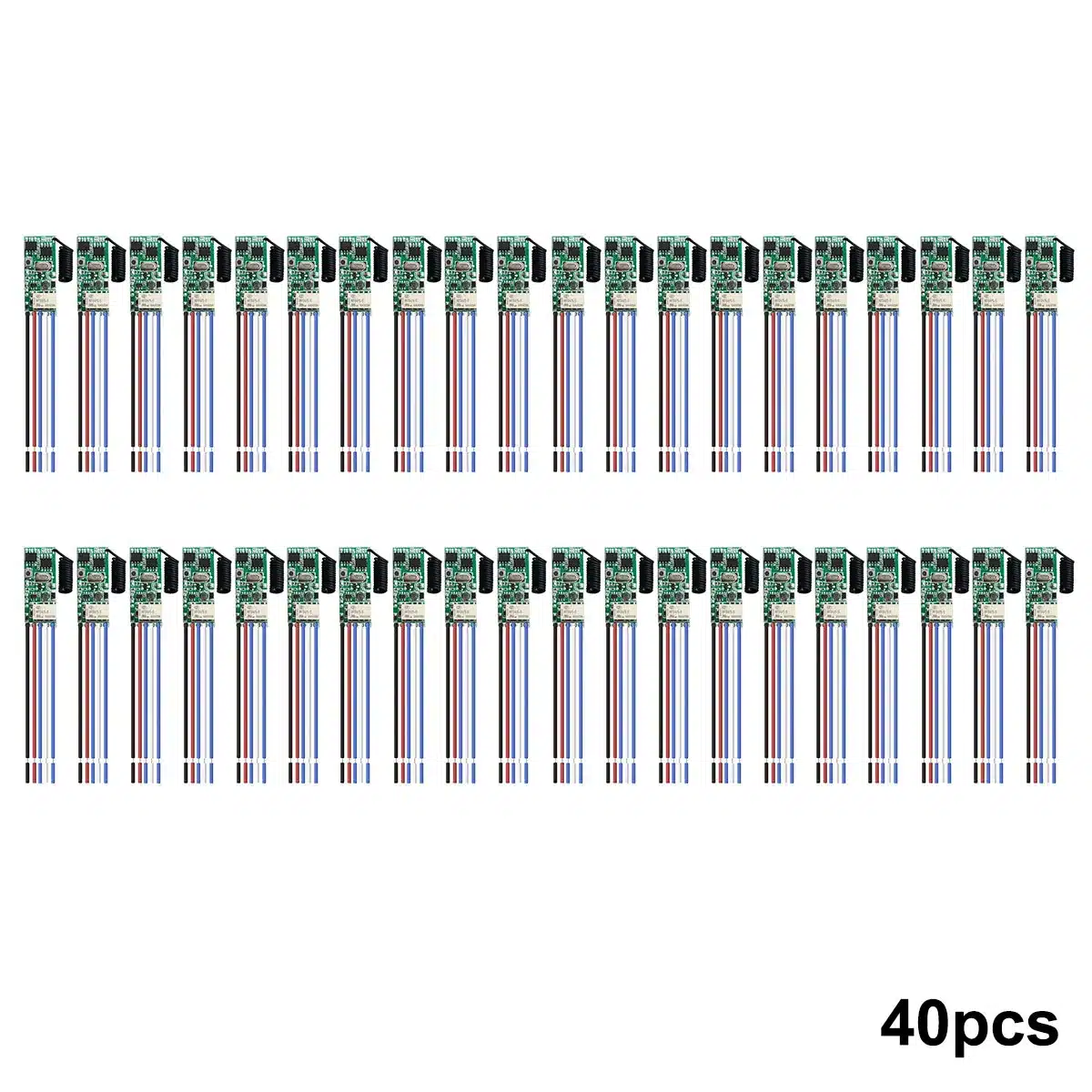 Universal Wireless Remote Control Switch 1 CH RF Relay Receiver LED Light Controller DIY Kit DC 3.7V 5V 12V 24V 433.92MHz - 画像 (10)