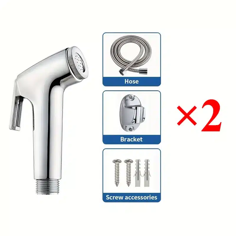 Bathroom Accessories 1 Piece Set Household Handheld Shower Set Toilet Spray Gun Toilet Booster Flusher Nozzle Handheld Spray Gun - 画像 (8)