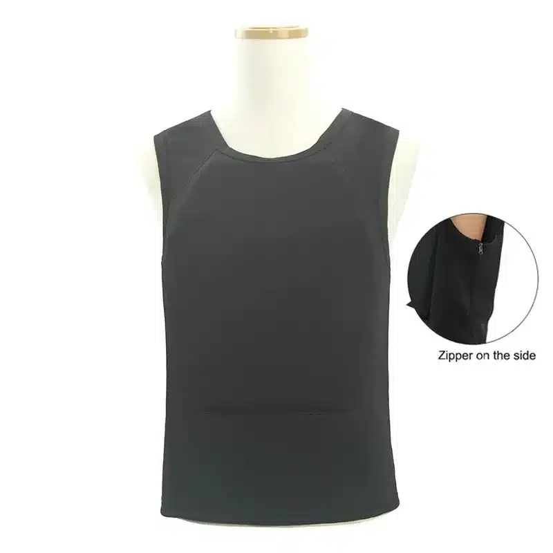 Bulletproof Vest Clothes IIIA Level Ultra-comfortable Lightweight Concealed Hidden Inside Wear Soft Anti-Bullet T Shirt Clothing - 画像 (3)