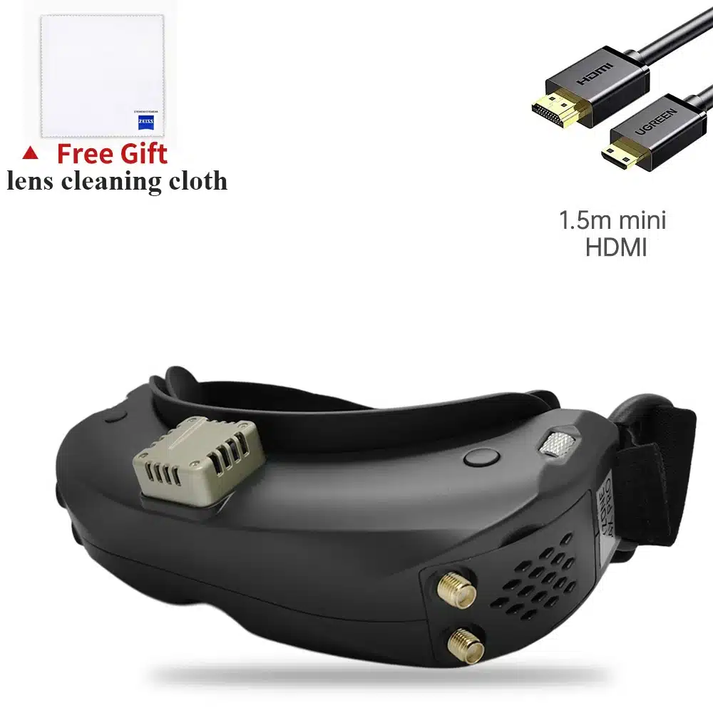 Skyzone SKY04O PRO 1280x720 OLED FPV GOGGLES 720P 60FPS 5.8Ghz 48CH Steadyview DVR Head Tracker for RC Drone Airplane - 画像 (11)