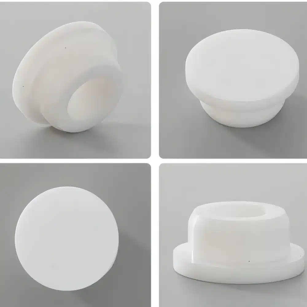 2pcs Washbasin Water Plug White Circular Silicone Overflow Hole Plug Suitable for Kitchen Sink Bathroom Bathtub Sealing Plug - 画像 (5)