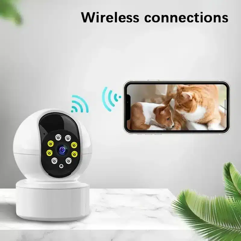1080P Wifi 4G Home Secuiry Camera With Human Detection Night Vision Surveillance Phone Control 360 Degree Panorama Baby Monitor - 画像 (3)