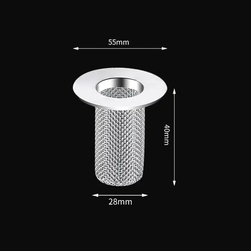 Stainless Steel Floor Drain Filter Mesh Sink Strainer Kitchen Bathroom Anti-clog Drains Bathtub Hair Catcher Shower Strainers - 画像 (10)
