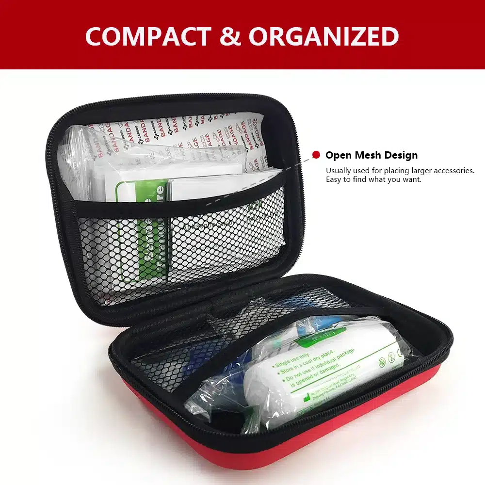90pcs Portable Emergency Medical First Aid Bag Kit For Household Outdoor Travel Camping Equipment Medicine Survival - 画像 (3)