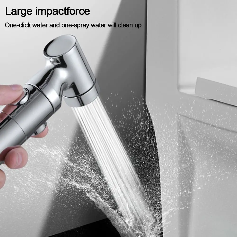 Multi-functional Protable Handheld Bidet Sprayer Toilet Closet Shattaff Shower Bathroom Sprayer Shower Head Bath Accessories - 画像 (2)