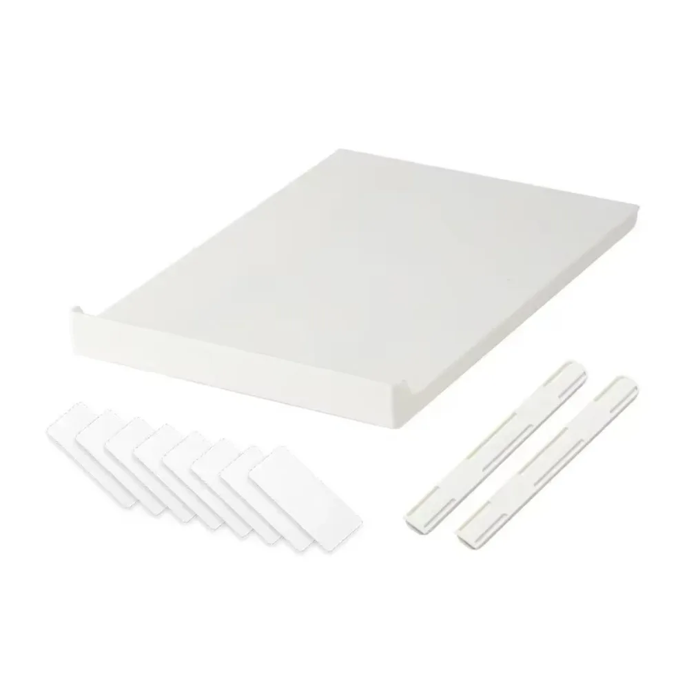 Portable Pull Out Cabinet Drawer Organizer Slide Out Plastic Storage Shelves Space Saving Storage Rack - 画像 (8)