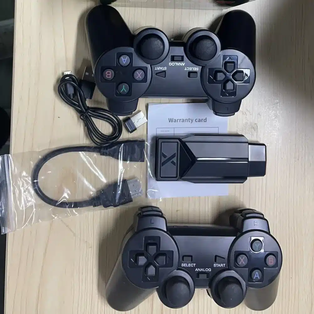 G90 2.4G HD Arcade Machine Game Machine Built-in 15000+ Games Super Console Support TF Card Extension for PS1 TV Game - 画像 (5)