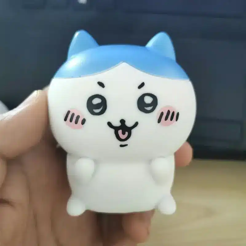 Anime Chikawa Kawaii Bedroom Desktop Decoration Hachiware Usagi Cartoon Vinyl Doll Night Light Luminous Toy Surprise Girl Gifts - 画像 (5)