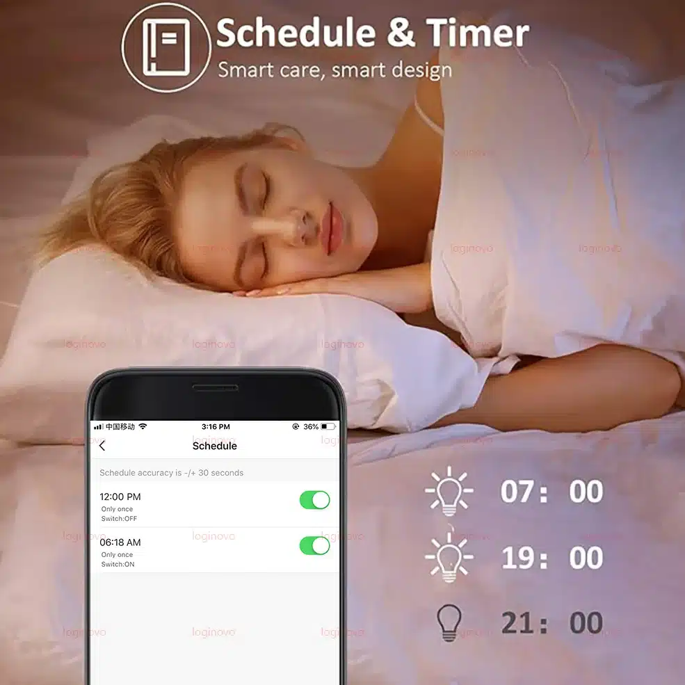 Tuya Smart LED Light Bulb E27 RGB 15W 20W Wifi Bluetooth Led Lamp Home Decor Lighting 220V 110V For Alexa Google Assistant - 画像 (5)