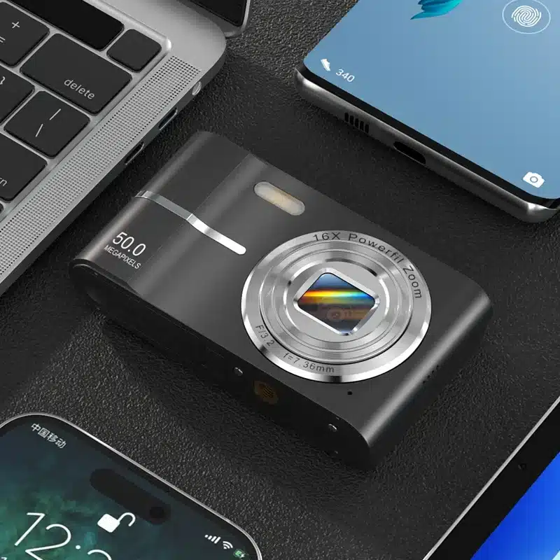 Xiaomi 4K Digital Camera 50MP 16X Student Camera Outdoor Anti-Shake Digital Video Camera Flash Video Recorder Small Video Camera - 画像 (9)