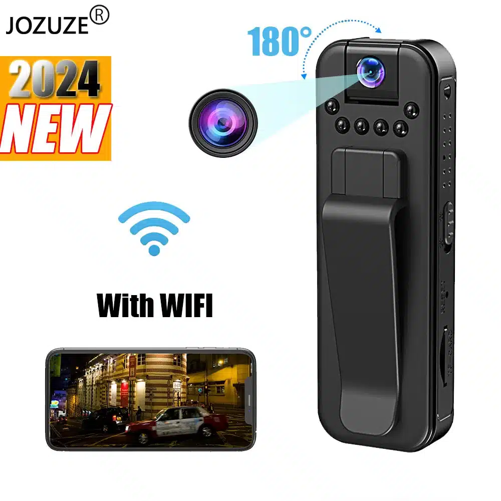 WIth Wifi 1080P Body Mini Camera Portable Small Digital Video Recorder Police BodyCam Infrared Night Vision Miniature Camcorder