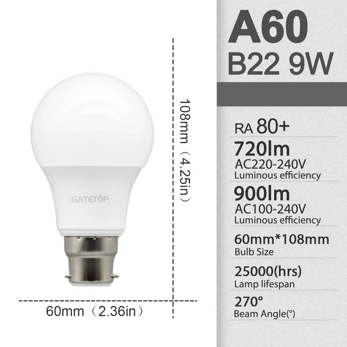 10Pack B22 LED bulb Lamp 220V 110V No flicker 8W 9W 12W 18W 24W Hight birght Warm lighting for home derection - 画像 (12)