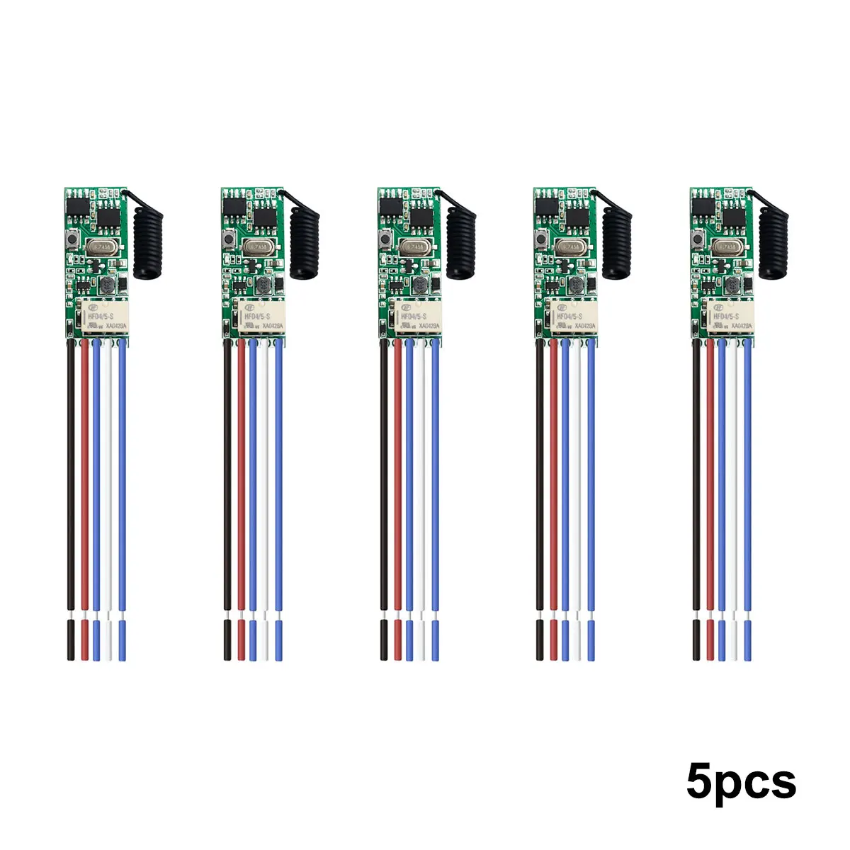 Universal Wireless Remote Control Switch 1 CH RF Relay Receiver LED Light Controller DIY Kit DC 3.7V 5V 12V 24V 433.92MHz - 画像 (12)