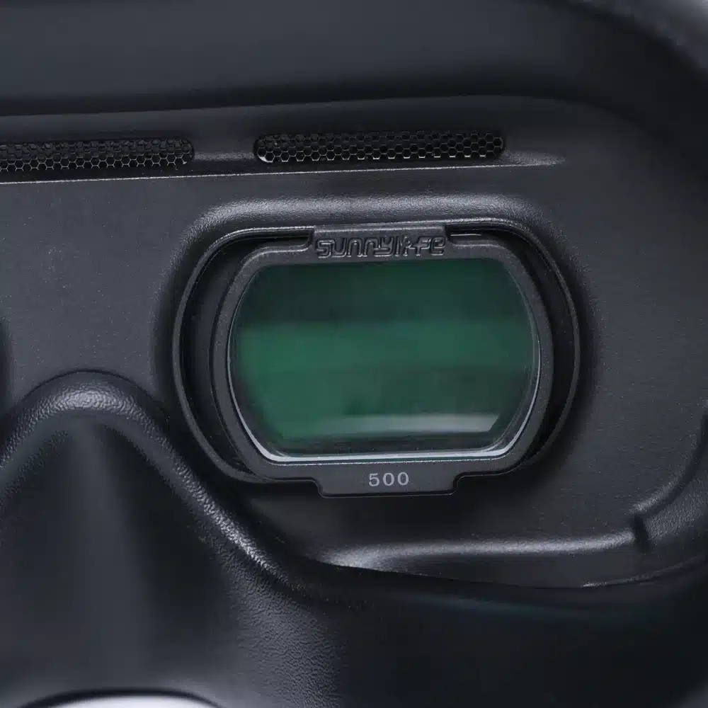 Fpv Goggles Clear Vision 1 Set For Dji Fpv Corrective Lenses Visually Realistic Plastic Frame V2 Near Vision Glasses 89x51x25mm