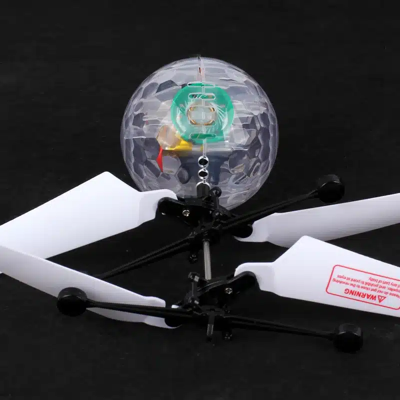Colorful Mini Shinning LED Drone Light Crystal Ball Induction Quadcopter Aircraft Drone Flying Ball Helicopter Kids Toys - 画像 (3)
