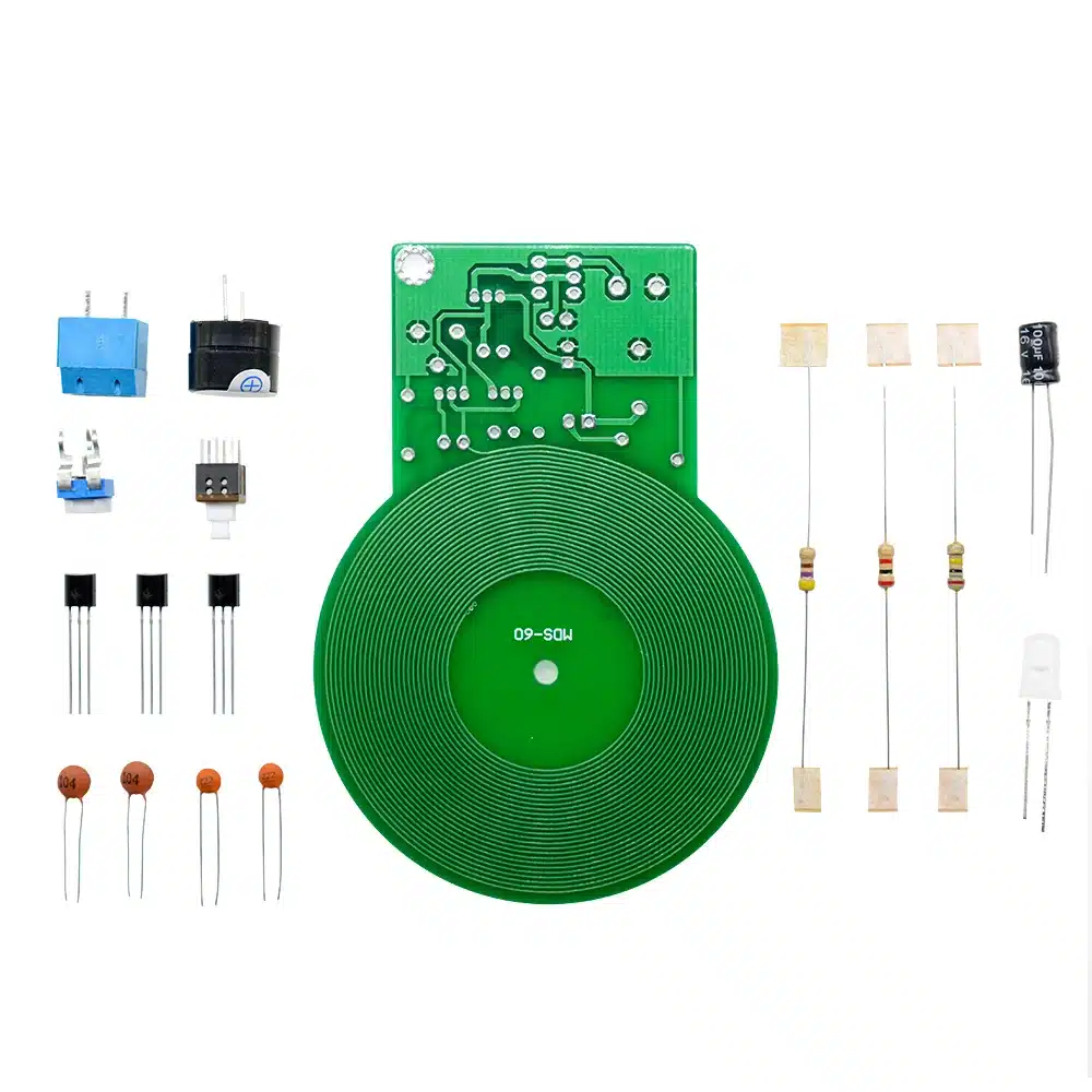 Metal Detector Kit Electronic Soldering Practice Kit Non-Contact Sensor Board Module Electronic Part Metal Detector DIY DC 3V-5V - 画像 (4)