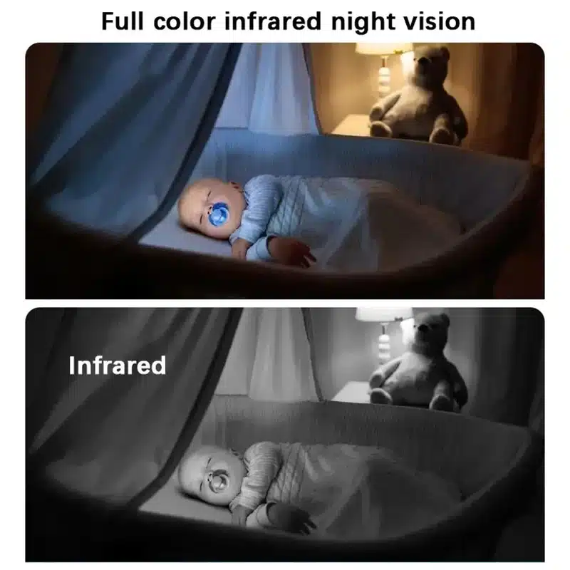 1080P Wifi 4G Home Secuiry Camera With Human Detection Night Vision Surveillance Phone Control 360 Degree Panorama Baby Monitor - 画像 (6)